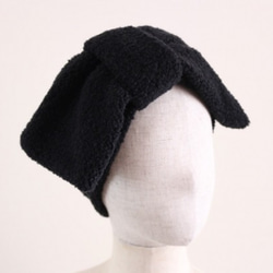 Mokomoko緞帶頭巾和耳暖器 第6張的照片