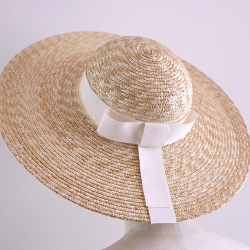 ♥Mary♥超美品♥maXim 　夏用帽子 子ども用広つば麦わら帽子 メアリーMary キッズの春夏帽子 ハット