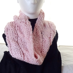 リネンニット♡スヌード♡ハンドメイド 毛糸 スヌード のおすすめ人気