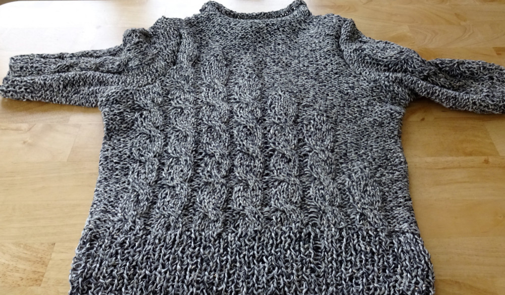 縄編みサマープル