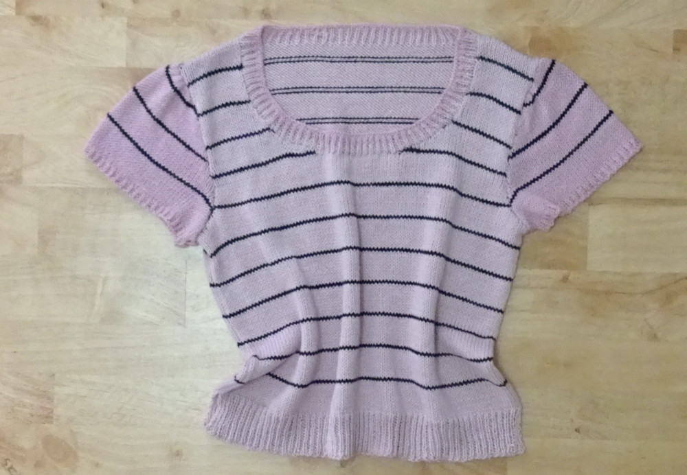 ボーダー　プルオーバー