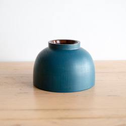 Papanorushi，漆器木製湯碗多彩的漆器“藍色” 第2張的照片