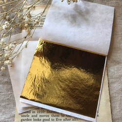 水引＆金箔シートセット　　成人式　卒業式　和装　髪飾り　ゴールド 3枚目の画像