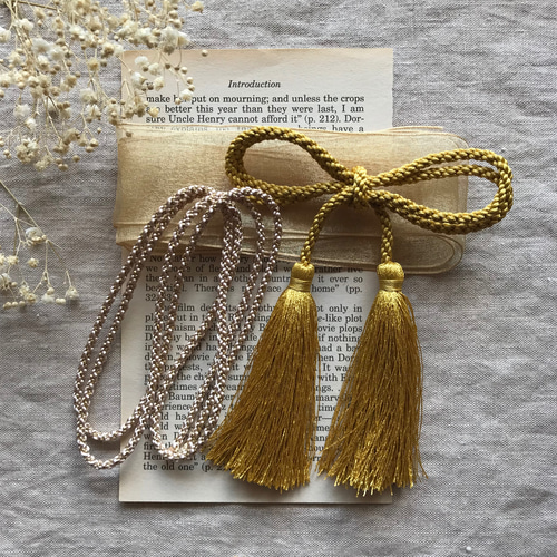 水引・タッセル・紐・リボン 4点セット 成人式 卒業式 袴 和装 結婚式