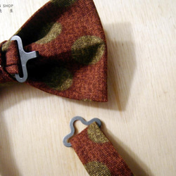 Mr. Bart-Classic Checkered Bow Tie-Bow tie-Classic-Blue-Green 4枚目の画像