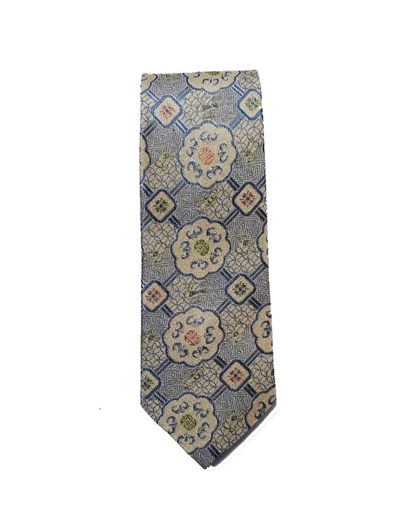 巴特先生-復古磚紋-蠶絲-手工領帶-Neckties-Silk 第3張的照片