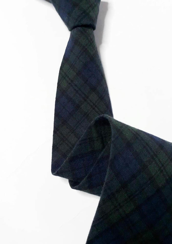巴特先生-經典菱格紋領帶-Neckties-Classic-藍綠 第2張的照片