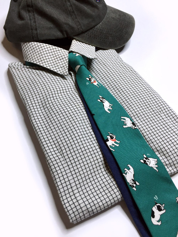 巴特先生-雅痞法鬥-手工領帶-棉-Neckties 第3張的照片