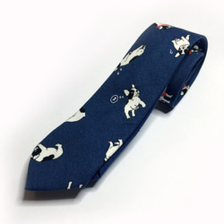 巴特先生-雅痞法鬥-手工領帶-棉-Neckties 第4張的照片