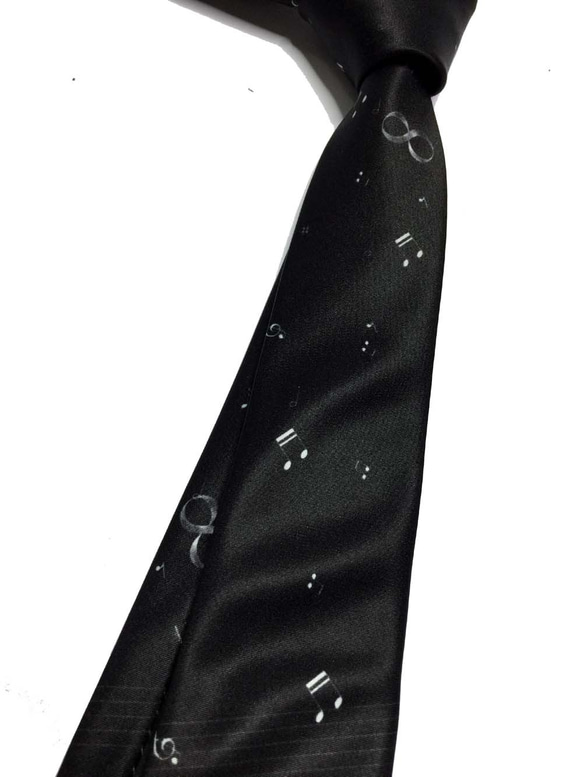 巴特先生-浮動的音符-設計款領帶-獨家發售-Neckties 第2張的照片