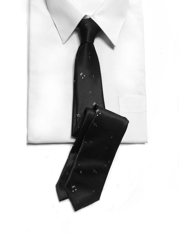 巴特先生-浮動的音符-設計款領帶-獨家發售-Neckties 第6張的照片