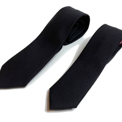 巴特先生-經典黑-領帶-基本百搭-Neckties-Classic 第3張的照片