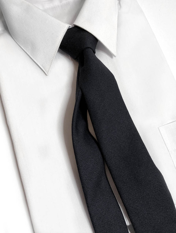 巴特先生-經典黑-領帶-基本百搭-Neckties-Classic 第4張的照片