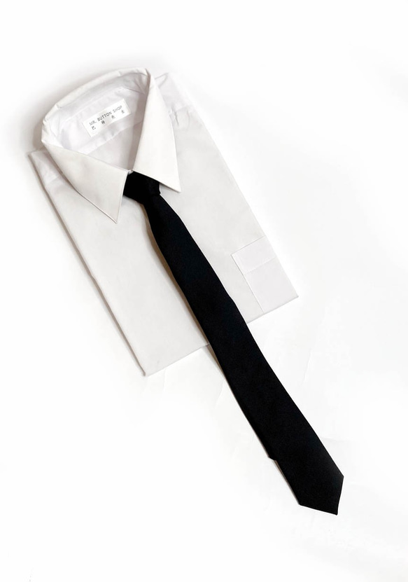 巴特先生-經典黑-領帶-基本百搭-Neckties-Classic 第7張的照片