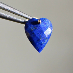 Lapis lazuli (Heart shape) / K18YG 5枚目の画像