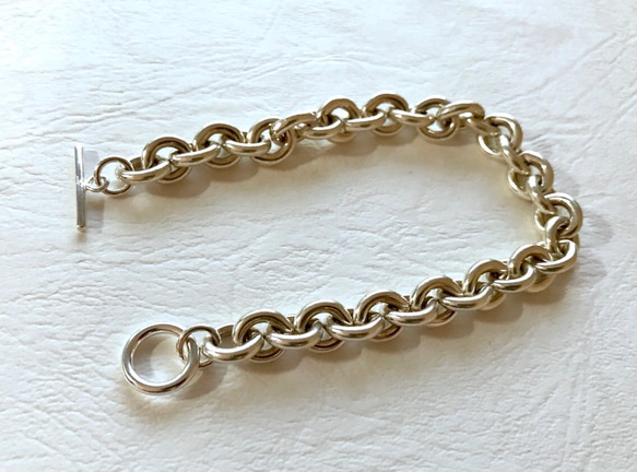 Round chain bracelet / silver 925 4枚目の画像