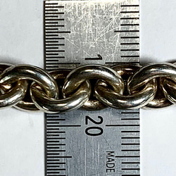 Round chain bracelet / silver 925 6枚目の画像