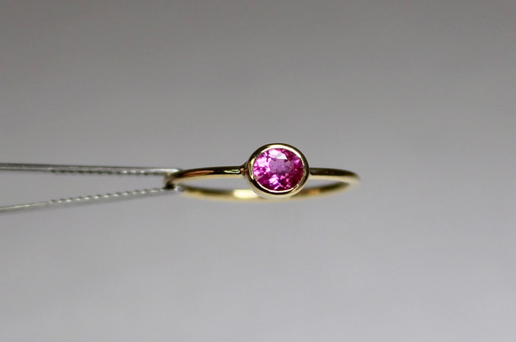 Rubellite Ring / K18YG 5枚目の画像