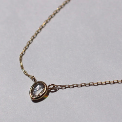 Rosecut Diamond Necklace / K18YG 2枚目の画像