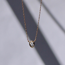 Rosecut Diamond Necklace / K18YG 4枚目の画像