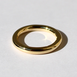 Thick circle line ring / K10, K18, PT900 7枚目の画像