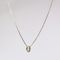 Rosecut Diamond Necklace / K18YG 2枚目の画像