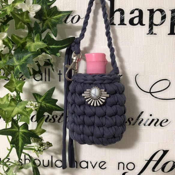 ズパゲッティ☆ 手ピカジェルホルダー ポーチ yurka._.handmade 通販 