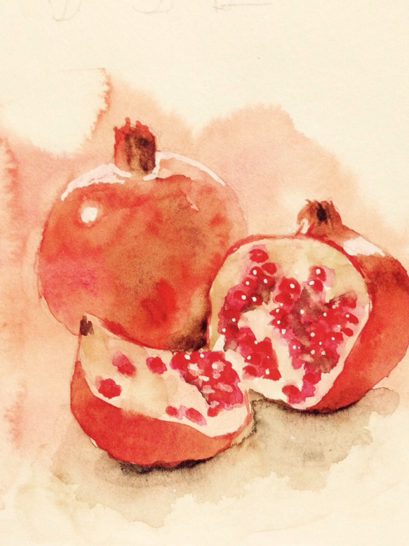絵画 zakuro ざくろ 絵画 iseki373 通販 806197｜Creema(クリーマ)