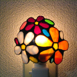 ステンドグラス　花束ランプ(5) 1枚目の画像