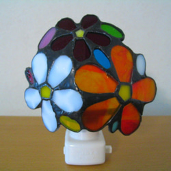 ステンドグラス　花束ランプ(5) 2枚目の画像