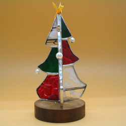 Creema限定　ステンドグラス　クリスマスツリー（3） 2枚目の画像