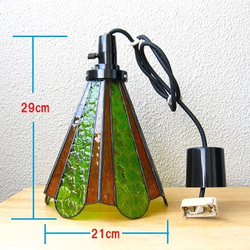 ステンドグラス　ペンダントライト 4枚目の画像
