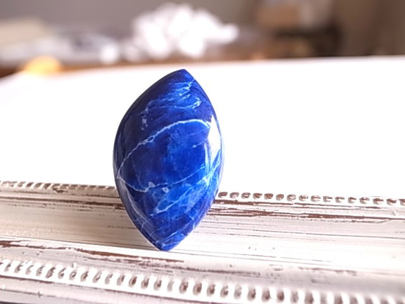 青の輝石　ラズライト　ルース　天然石　 2枚目の画像