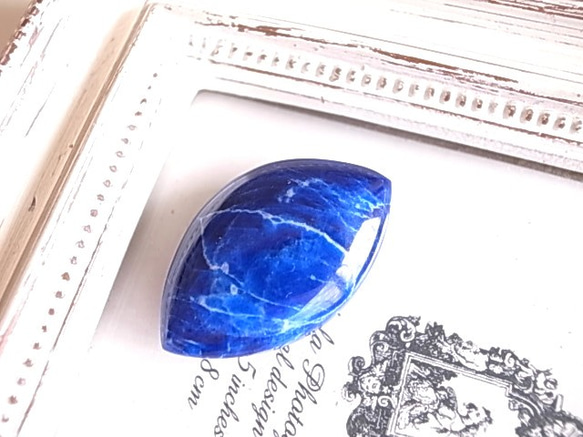 青の輝石　ラズライト　ルース　天然石　 3枚目の画像