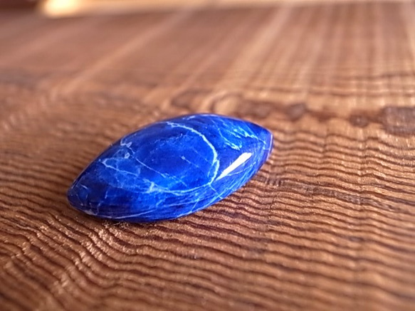 青の輝石　ラズライト　ルース　天然石　 6枚目の画像