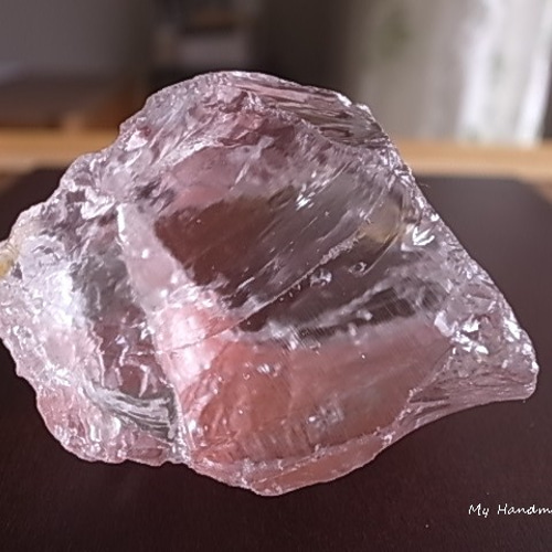 ロッククリスタル水晶 ブラジル産 354g 原石 天然石 天然石
