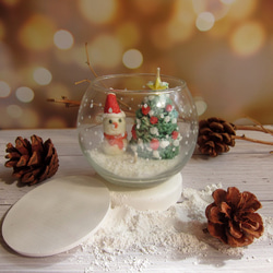 【Zamand 】家適系列-聖誕杯蠟燭／接單製作 第3張的照片