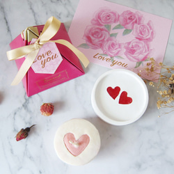 【ザマンド】モザイクシリーズ-Love Tea Candle Single Gift Box／受注生産 6枚目の画像