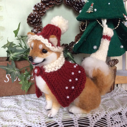 柴犬（クリスマスバージョン） 3枚目の画像