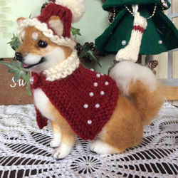 柴犬（クリスマスバージョン） 6枚目の画像