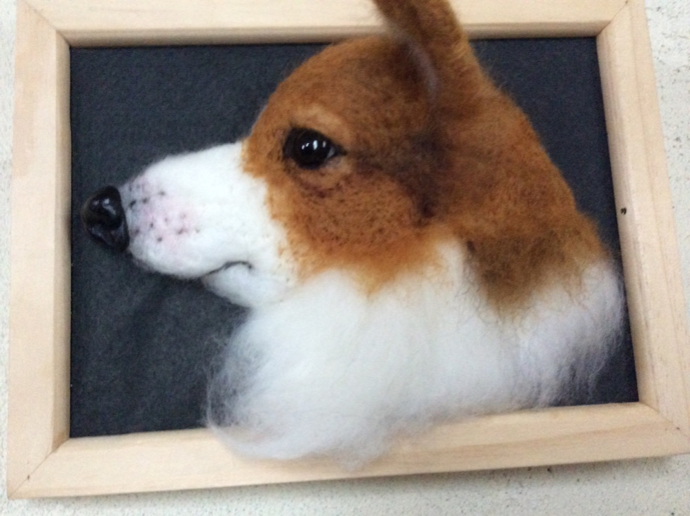 コーギー横顔フレーム❣️