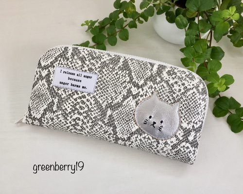 やりくり財布、長財布、ダブルファフナーネコ柄2点セット 楽天市場】猫 ネコ柄 財布 レディース 札入れ 長財布 束入れ