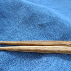 ミズナラの木箸　22センチ 3枚目の画像