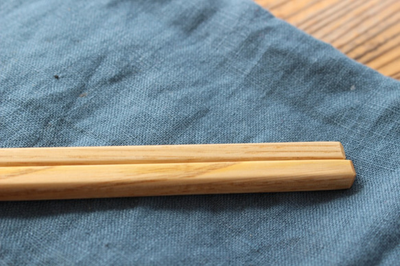 栗の木箸　22センチ 4枚目の画像