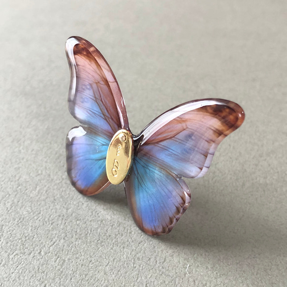Bitterblue Butterfly イヤリング 2枚目の画像