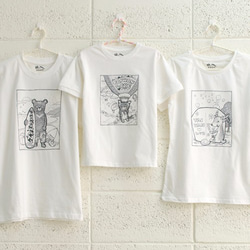 親子裝【國寶遊台灣】短袖 純棉 T-shirt 插畫家手繪款 第2張的照片