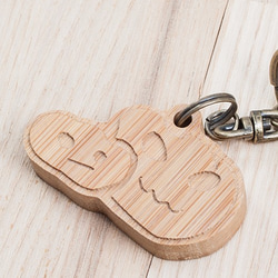 【萬聖節】南瓜  pumpkin∣可愛鑰匙圈  木質鑰匙圈  掛件  配件 第2張的照片