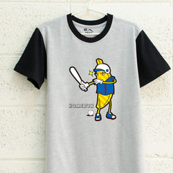 親子裝【蕉蕉棒球隊】短袖 純棉 T-shirt 插畫家手繪款 第2張的照片