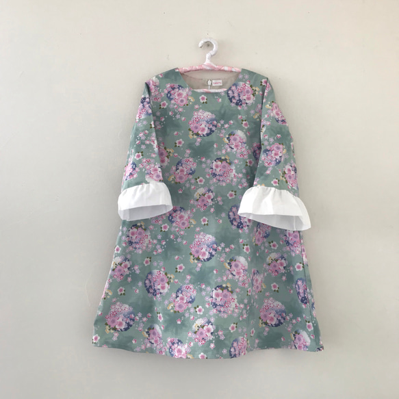 子供服 女の子ワンピース size130 和柄 子供服 Lucy mama 通販｜Creema 