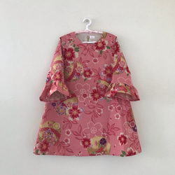 子供服女の子ワンピース ピンクの水玉柄 size90 子供服 Lucy mama 通販